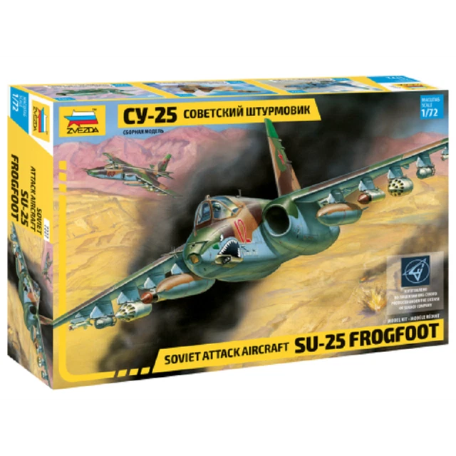 Maquette Zvezda 1/48 SU-25 Frgfoot + nombreux accessoires mask résine