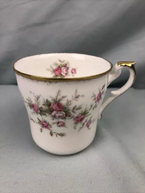 Paragon Victoriana Rose Pink Flowers Gold Trim China Coffee Tea Cup Mug