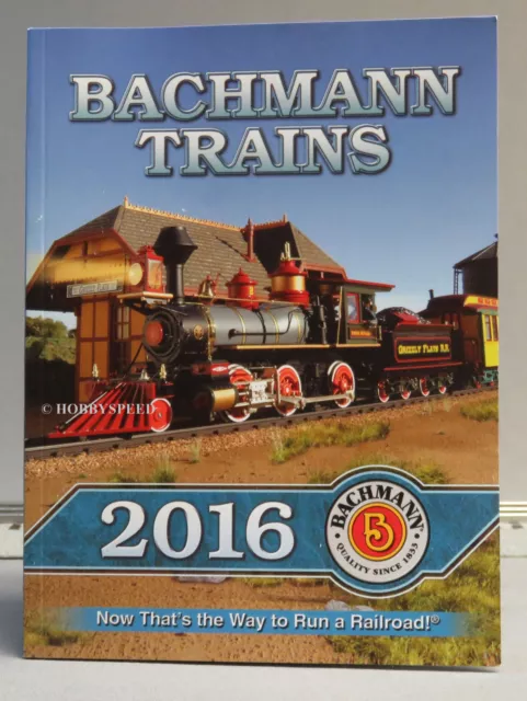 BACHMANN WILLIAMS 2016 TRAIN CATALOG n ho on30 o g scale trains accessories NEW