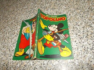 Topolino Libretto N.12 Originale Mondadori Disney Ottimo 1950 + Bollino E Gioco