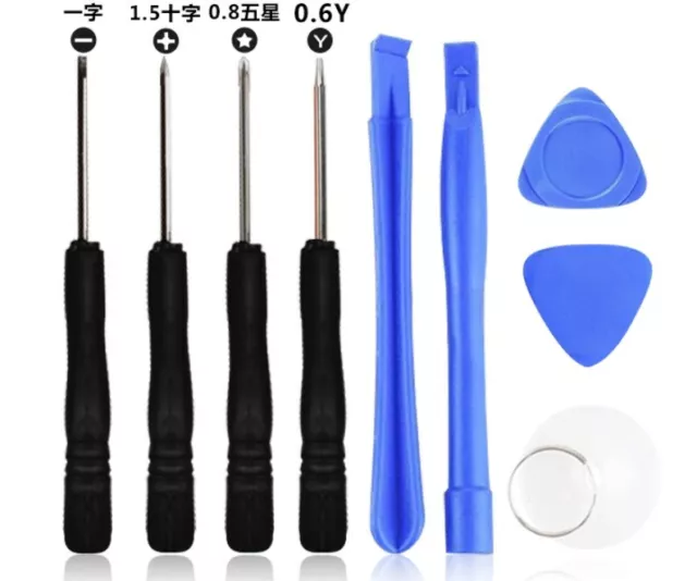 Cell Phone Tablet Repair Pry Screwdriver Opening Tool Kit Set iPhone 4-X Samsung