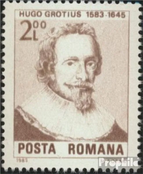 Romania 3949 (complete issue) unmounted mint / never hinged 1983 Hugo Grotius