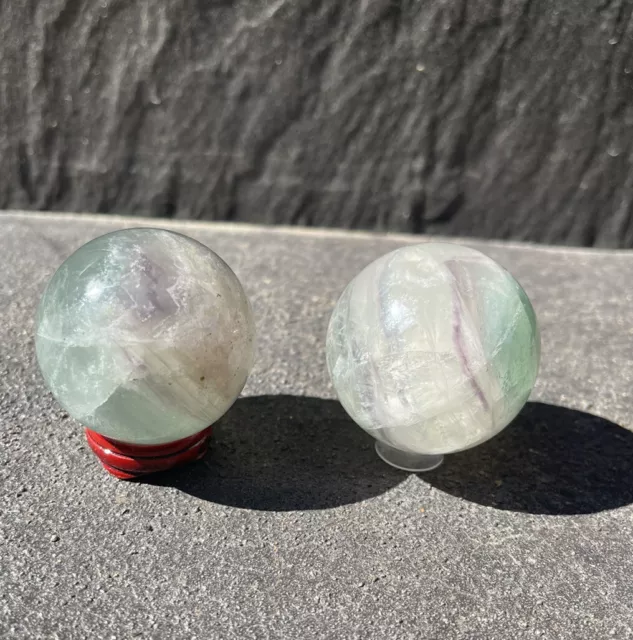 Natural Fluorite Sphere 45mm