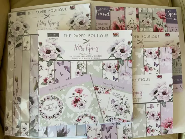 Die Paper Boutique - Hübsche Mohnblumenkollektion