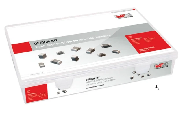 Wurth Electronik 0402-885050-Kit de condensateurs 1pF à 4.7µF 72 Valeurs