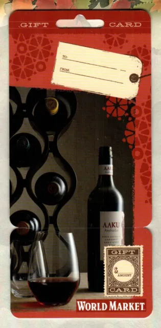 COST PLUS WORLD MARKET Bottles of Wine ( 2008 ) Gift Card ( $0 )