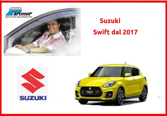 Deflettori G3 Antipioggia Per Suzuki Swift 5 Porte 2017 - Set Di 2 Pezzi - Foto 6
