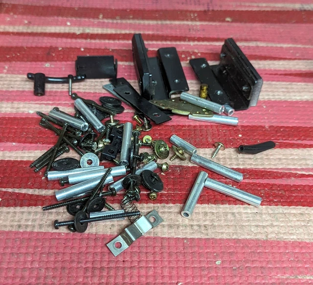 Misc. screws and parts from Technics SL-1200 MK2 turntable