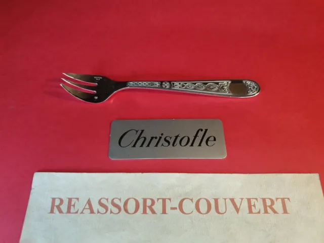 Fork Oyster 5 13/16in christofle Villeroy Very Bel Condition SILVER PLATED