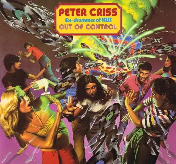 Peter Criss Out Of Control Casablanca Vinyl LP