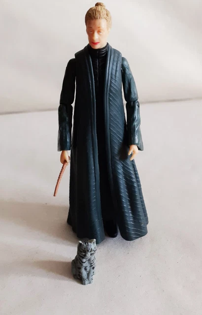 Harry Potter Loose Figure Prof McGonagall Cat Animagus&Wand Order of the Phoenix