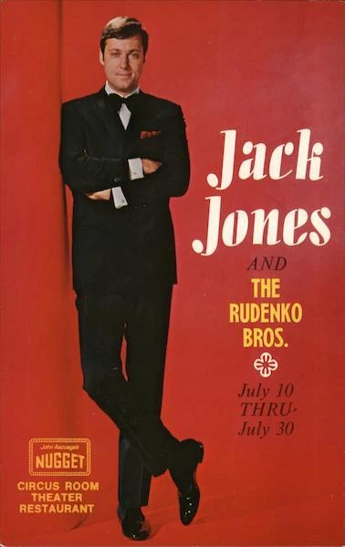 Celeb Reno,NV Jack Jones and the Rudenko Bros.,Nugget Casino Washoe County