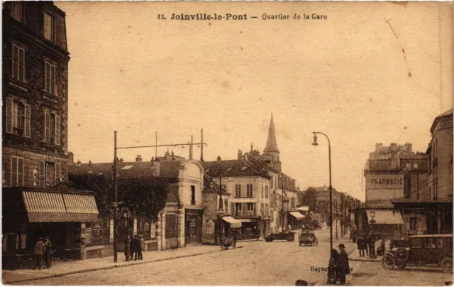 CPA AK Joinville le Pont Quartier de la Gare FRANCE (1283428)