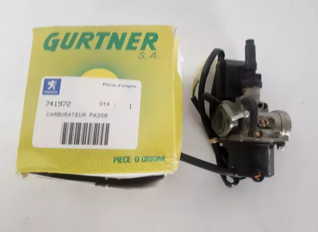 Carburateur GURTNER PAA 356 pour scooter Peugeot Trekker Buxy Speedfight 1 et 2