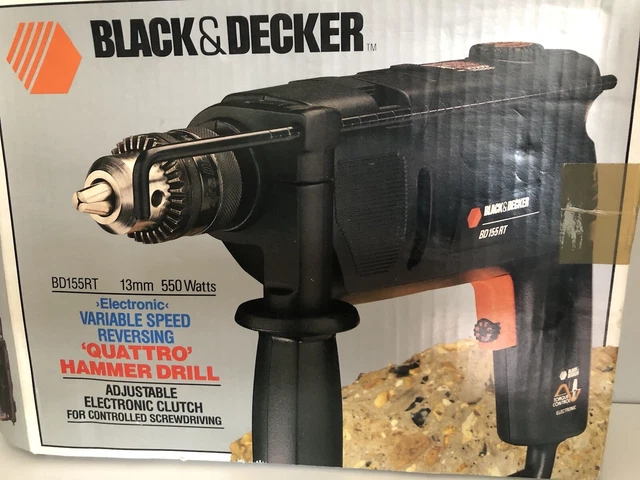 Black and shop decker quattro drill