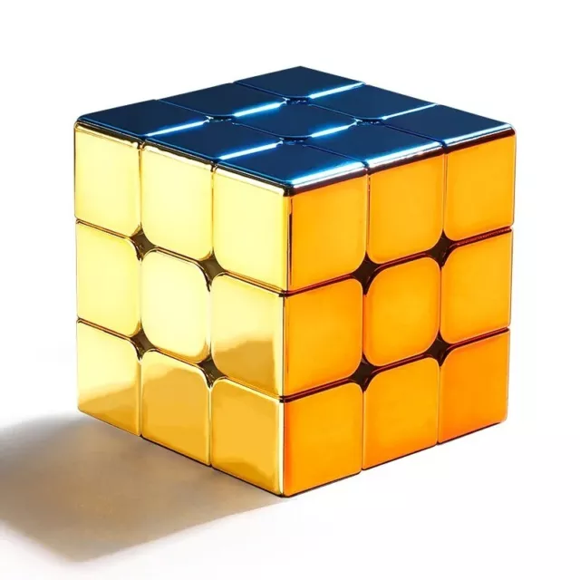 Cubo Magnético de Metal 3x3x3 Cubo Mágico Rompecabezas Cubo de Velocidad M3 3x3x3 Cubo Mágico Juguete 2