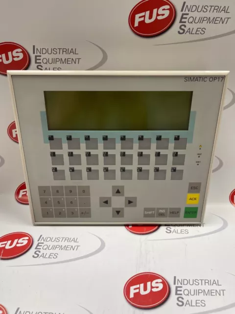 Siemens OP 17-DP12 Operator Panel Siemens 6AV3 617-1JC30-0AX1