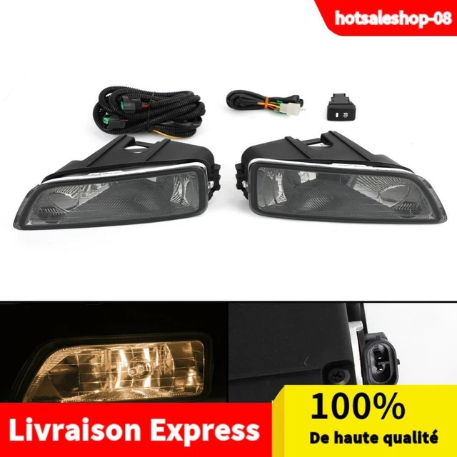 Black Lumière de brume + Switch Pour 03-2007 Honda Accord / 2004-2008 Acura TL