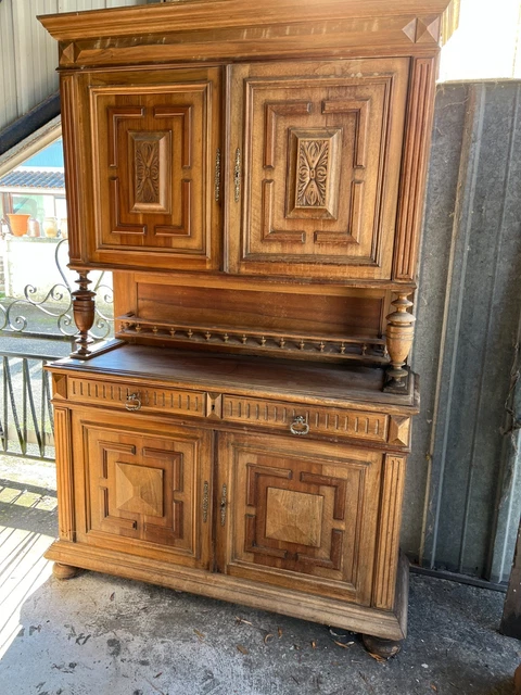 Chevet ancien style Henri II relooké | Au gré du pinceau