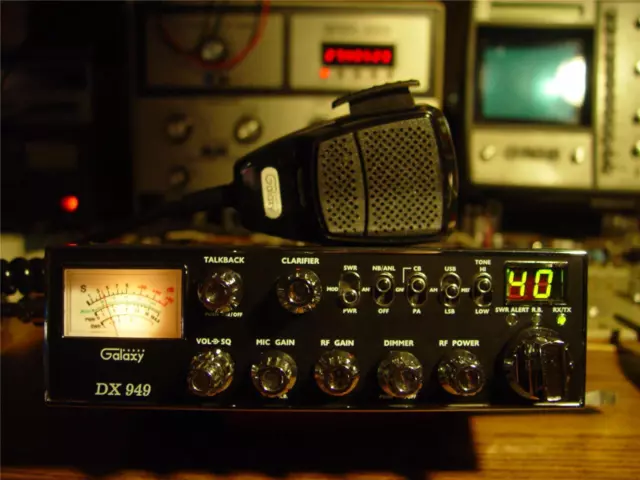 Galaxy Dx 949 Am/Ssb Cb Radio,Supertuned,Powerful((Skip Talking^^^ Sky Walker))