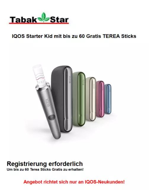 IQOS ILUMA STARTERKIT + GRATIS TEREA NACH REGISTRIERUNG in Moos Green