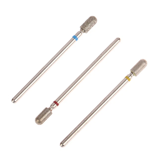Brocas de molienda de arte en uñas máquina de manicura eléctrica broca de bala de diamante ~~