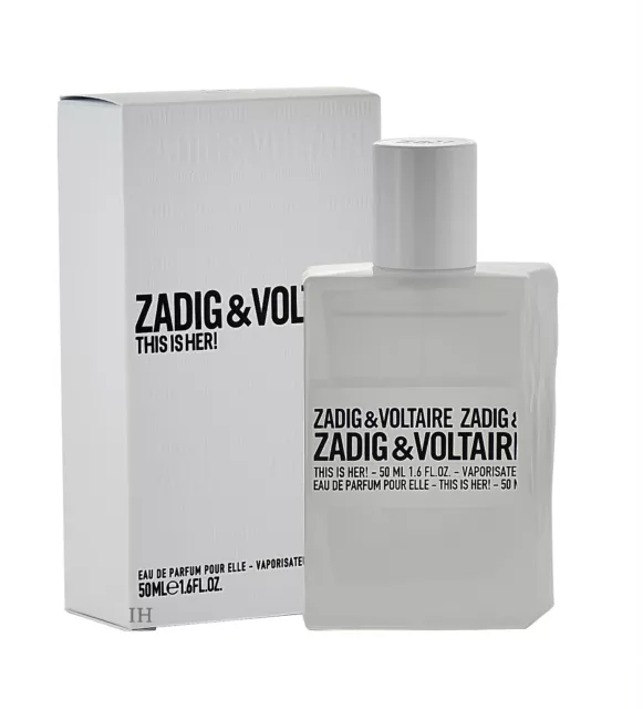 Zadig & Voltaire This is Her 50ml Eau de Parfum Neu & OVP