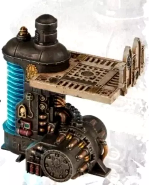 40K Thermic Plasma Regulator Warhammer Terrain Scenery Reactor Plasmic