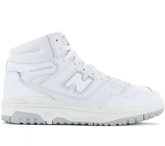 New Balance 650R Sneaker Cuir Blanc BB 650 Rww Sport Basket mid Chaussures Neuf