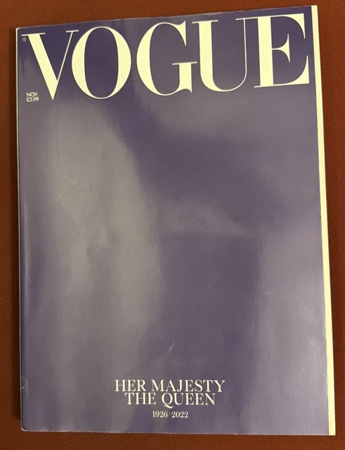 Vogue UK April 2022 Queen Elizabeth II Queen Elizabeth II appears