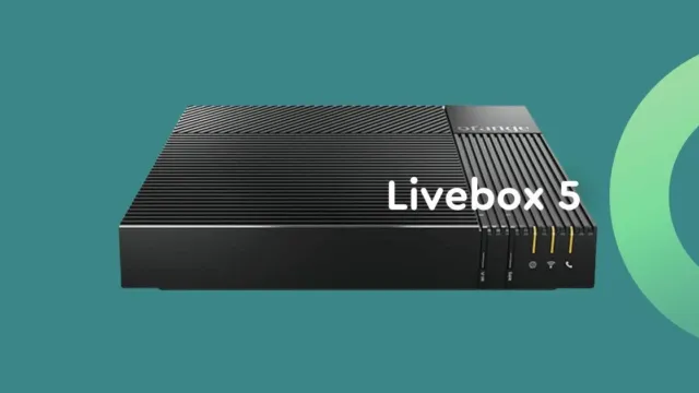 Livebox 5 Décodeur Livebox5 Orange Fibre Comme NEUF - Livraison Rapide