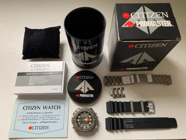 MUY RARO Citizen Promaster Aquamount Diver JP3020 Cal C900 Juego Completo EUR 1.777 66 PicClick ES
