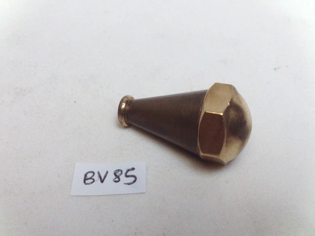 3 Glands/embouts Laiton Pour Cordon De Rideaux, Anciens, Dorés N°122