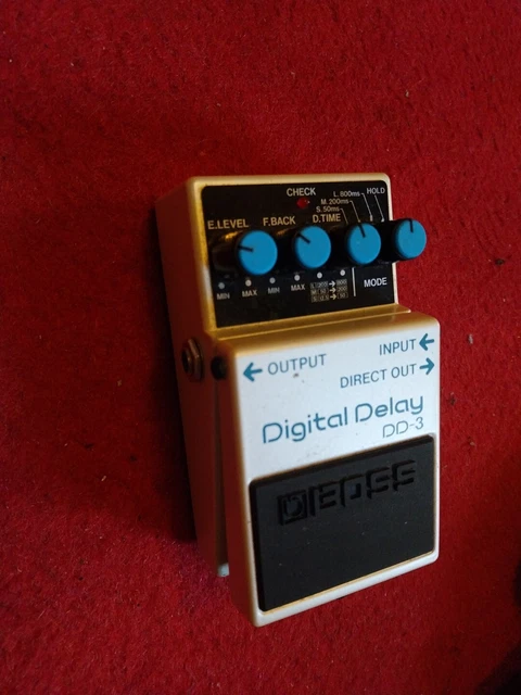 Boss DD-3 DD3 Digital Delay Guitar Pedal, Vintage Made in Japan