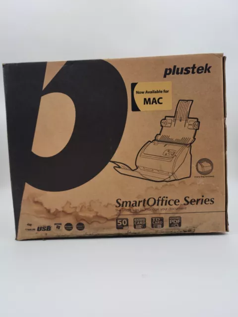 Escáner de documentos Plustek PS286 Plus compatible con TWAIN, Windows 7/8/10/11, Mac ~13.x