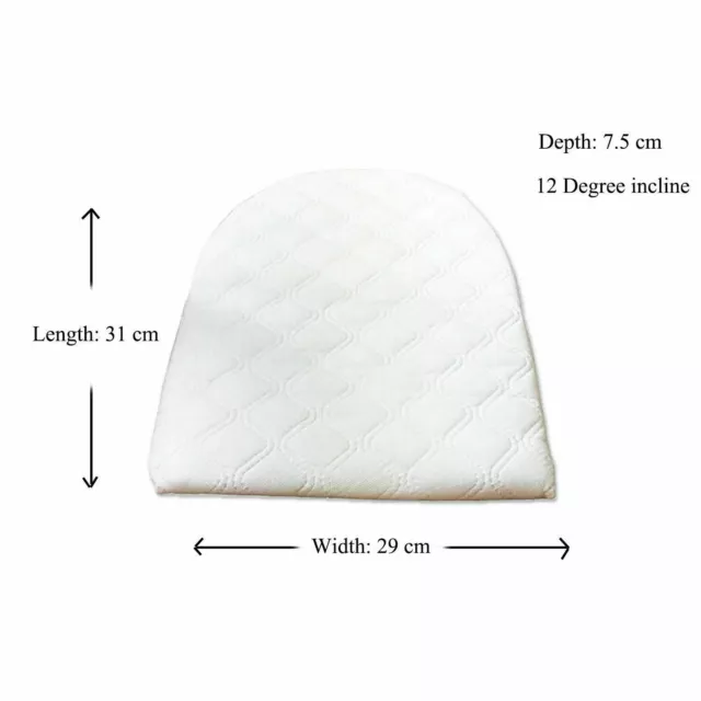 Pillow Baby Wedge Pillow For Pram Oval Anti-Reflux Soft Comfortable Cushion Head