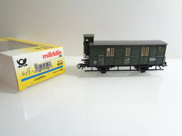 Märklin H0 60-01 PMS  "500 Jahre Post" mit Bremserhaus  in OVP AR2659