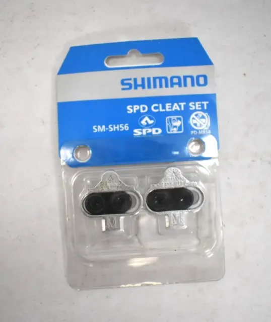 Shimano SM-SH56 SPD Multi-Release Pedal Cleats w Hardware MTB Road Bike Genuine