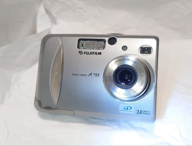 Appareil Photo Numérique Vintage Polaroid PDC 3030 - 3.2 MP, écran 1.4", USA 2004, Fonctionnel Avec Carte SmartMedia 128 Mo