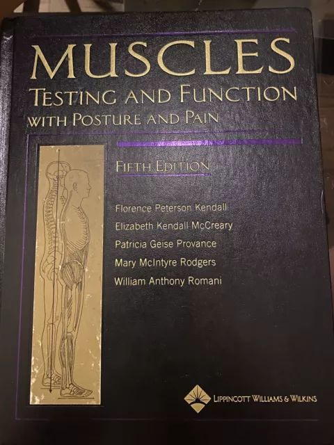 Muscles : Testing and Testing and Function, with Posture and PainFunction, with