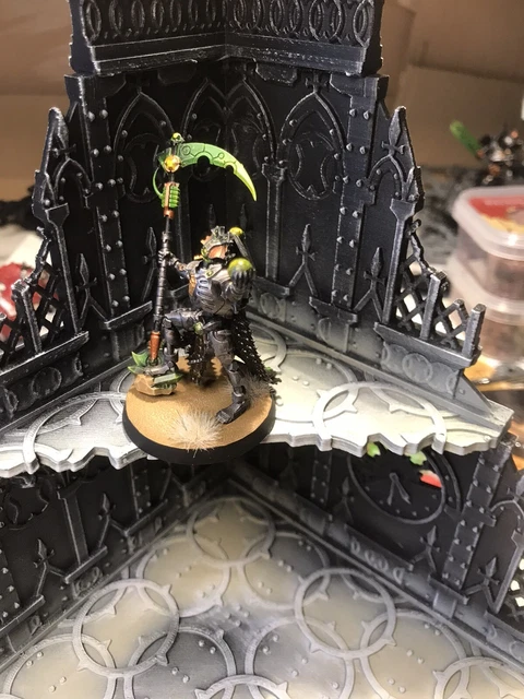 Figurine Warhammer 40k – Overlord Tetrarque Necron – Peinture Possible