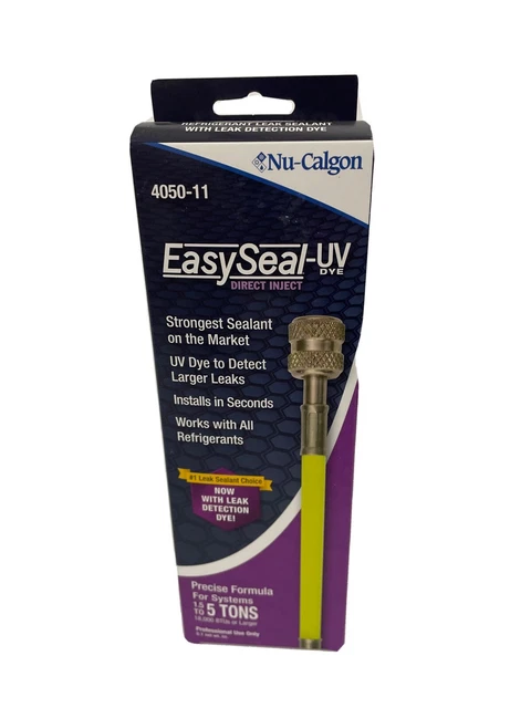Nu Calgon Easy Seal & Leak Light Kit   Large System UV Dye 4050-11 2 to 5 Tons