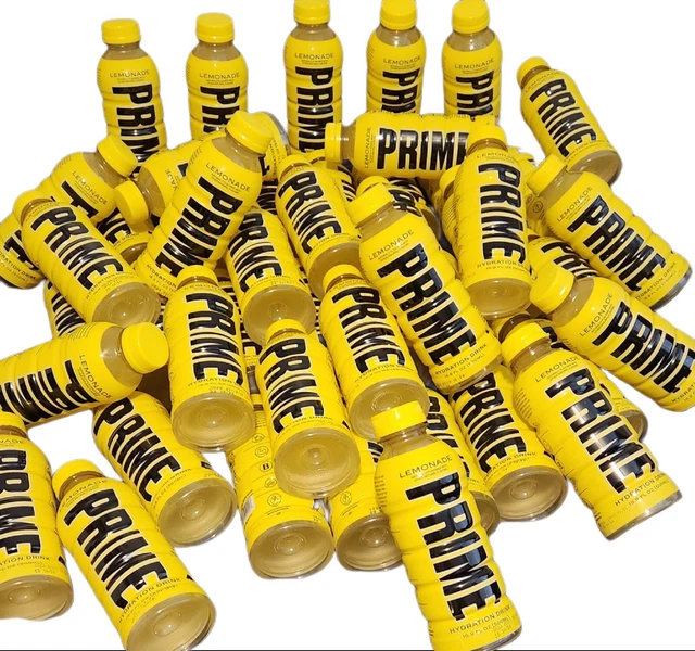 PRIME HYDRATION DRINK Lemonade 16.9 FL OZ (Limited Edition) NEW FLAVOR