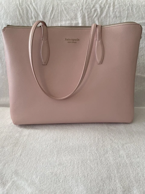 Kate Spade All Day Large Zip Tote - Chalk Pink - Lightly Used