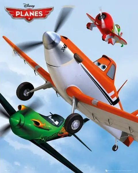 Disney Planes : Trio - Mini Poster 40cm x 50cm nuevo y sellado