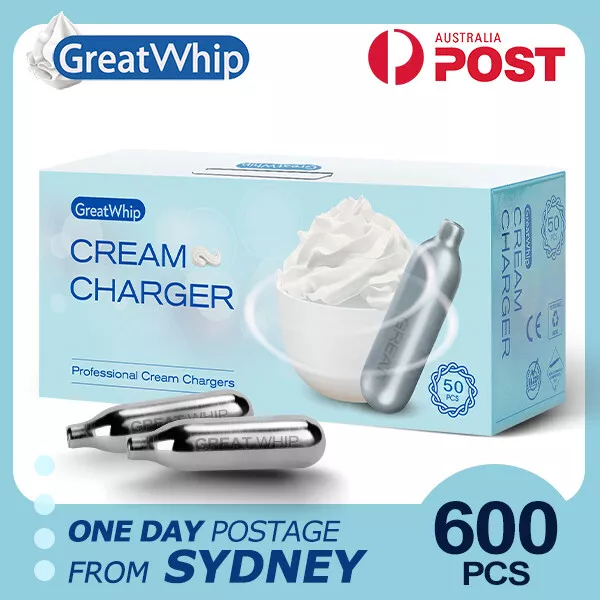 100 600 Whipped Cream Chargers - Sales - Greatwhip Pure Clean Best Price!!