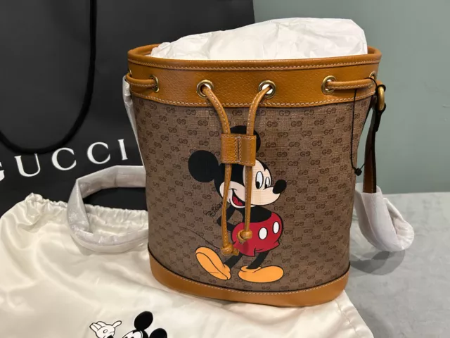 BORSA GUCCI X Disney Topolino Bucket Bag nuova e originale EUR 1.700 00 PicClick IT