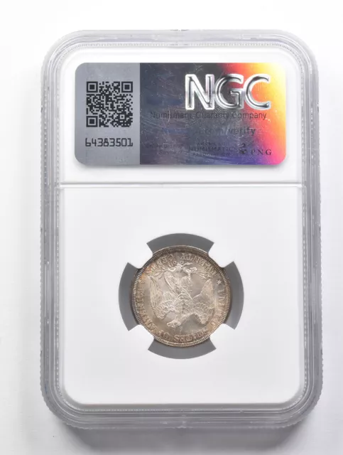 MS65 1875-CC Seated Liberty Twenty Cent Piece CAC NGC *3508 2