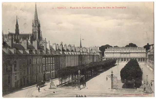 CPA 54 - NANCY (Meurthe and Moselle) - 4. Place de la Carrière