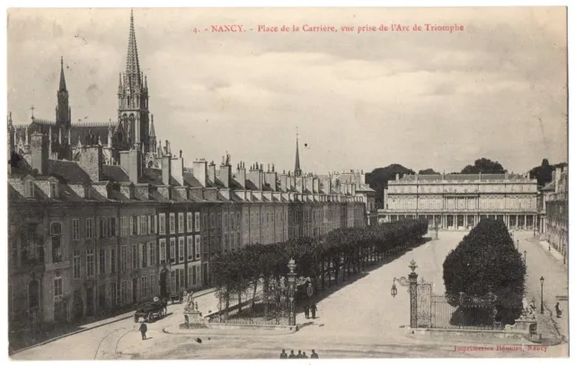 CPA 54 - NANCY (Meurthe et Moselle) - 4. Place de la Carrière